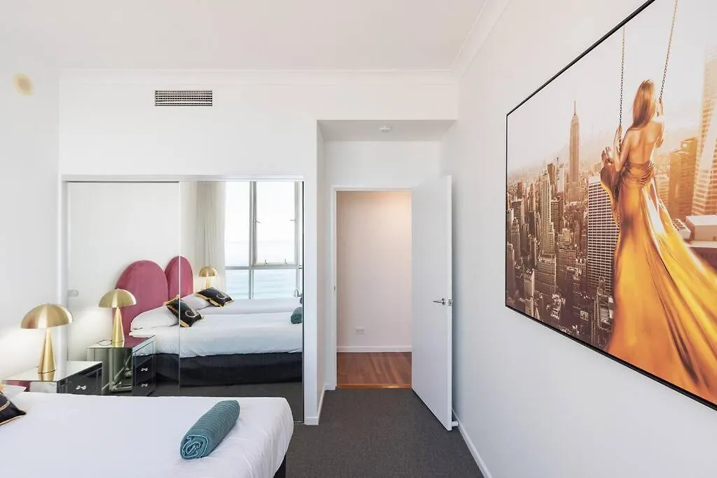 Breathtaking Views From Stunning 42Nd Floor Skyhome & Resort Living Gold Coast Apartament